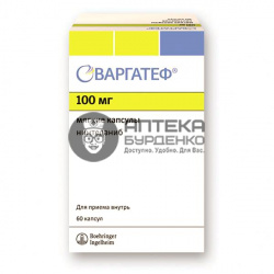 Фото товара Варгатеф капсулы 100мг №60