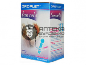 Фото товара Ланцеты для прокола Droplet