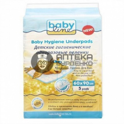 Фото товара Babyline Пеленки с гелевым абсорбентом DB022