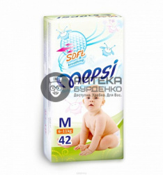 Фото товара Mepsi подгузники 6-11 кг 42 шт.