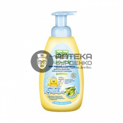 Фото товара Babyline Nature Средство для купания и шампунь с маслом оливы 848350